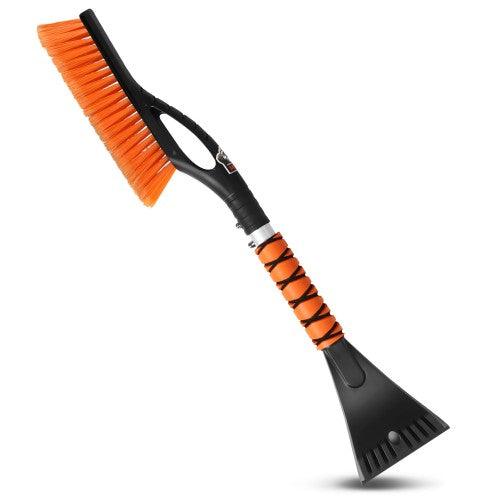 MATCC 2 in 1 Snow Brush with Ice Scraper with Long & Soft Brushing for Cars, Sedans, SUV - MSB006 - Toytexx MATCC 2 in 1 Snow Brush with Ice Scraper with Long & Soft Brushing for Cars, Sedans, SUV - MSB006 - Toytexx